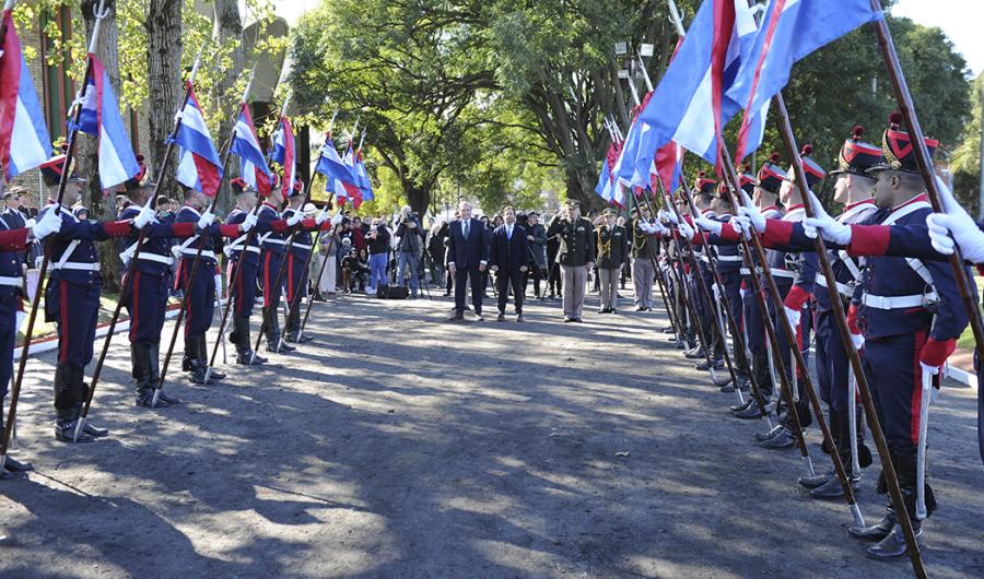 Presidente Lacalle Pou en aniversario de Batalla de las Piedras
