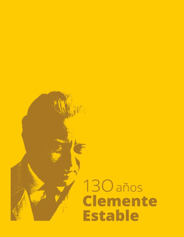 Retrato de Clemente Estable - 130 años