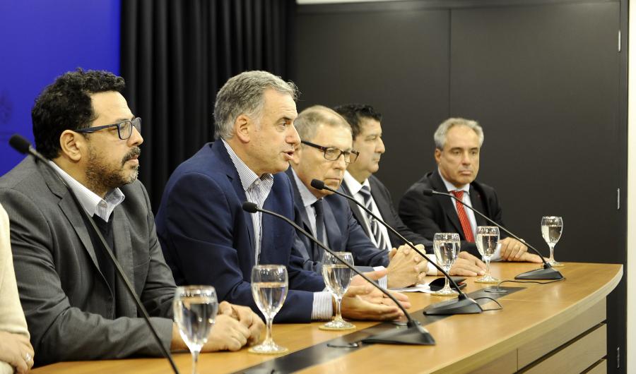 Presidente Orsi en conferencia