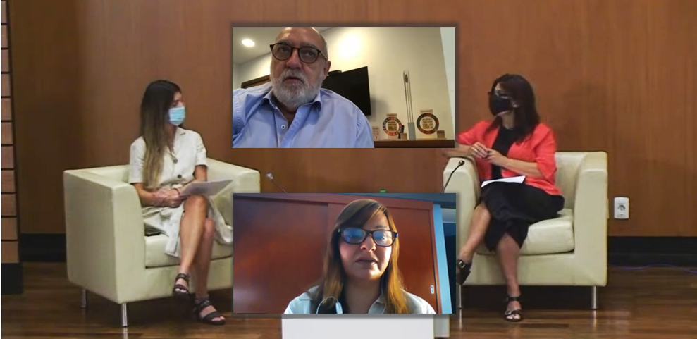 Avances y desafíos de la Historia Clínica Digital participantes presenciales y virtuales del panel