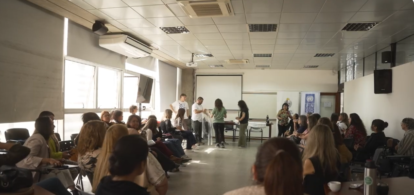 Imagen de una de las actividades realizada en la ciudad de Salto