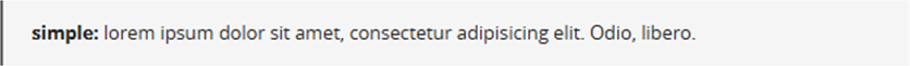 Ejemplo de notificación simple.