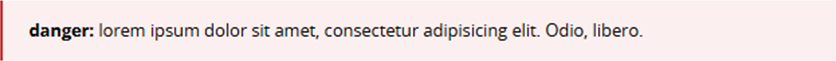 Ejemplo de notificación de error.