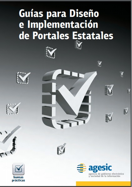 Portada de la Guía para el diseño e implementación de Portales Estatales