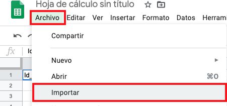 Importar