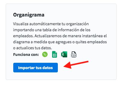 Botón importar datos