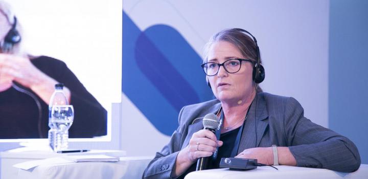 Pernille Sørensen, coordinadora de la División Internacional de la Agencia de Digitalización de Dinamarca.