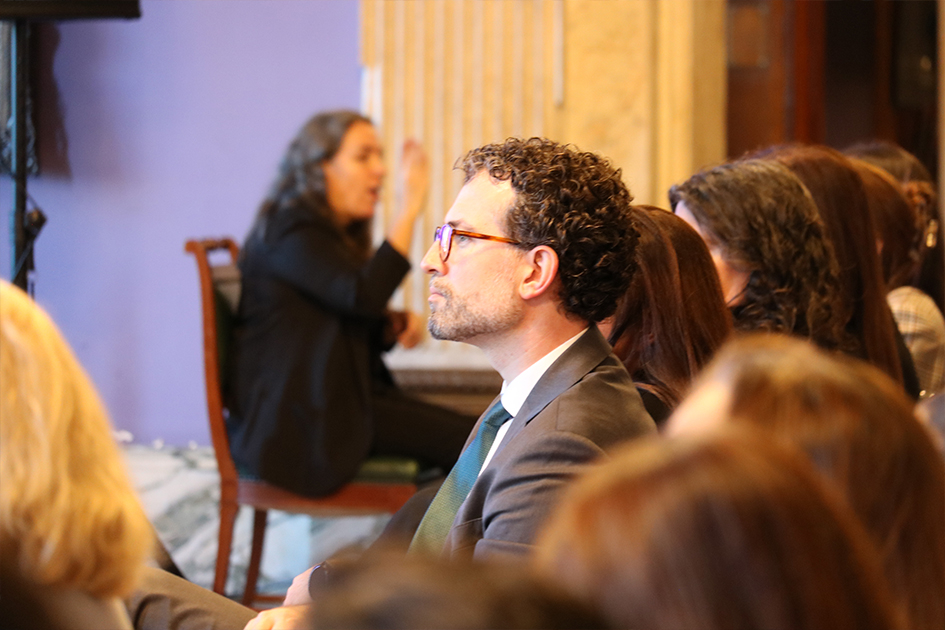 Iagê Miola, director de la Agencia Nacional de Protección de Datos de Brasil, durante el seminario. Iagê Miola, director de la Agencia Nacional de Protección de Datos de Brasil.