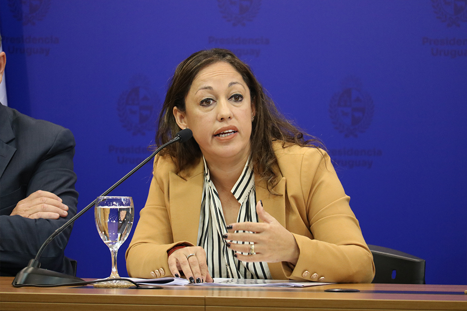 Fernanda Cardona, ministra de Industria, Energía y Minería
