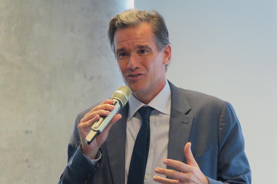 Alfonso Fernández de Castro, representante en Uruguay para el PNUD Alfonso Fernández de Castro, representante en Uruguay para el PNUD