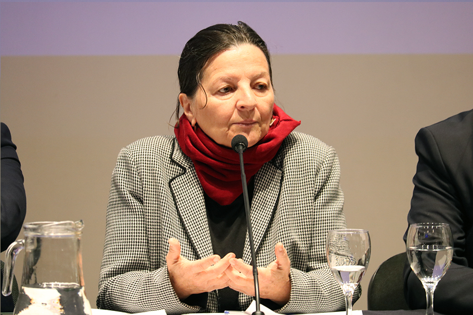 Cristina Zubillaga, directora ejecutiva de Agesic Cristina Zubillaga, directora ejecutiva de Agesic exponiendo sus ideas