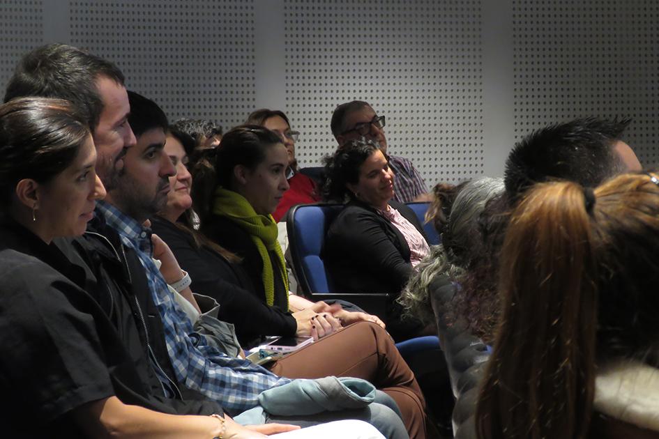 Personas que asistieron a la presentación