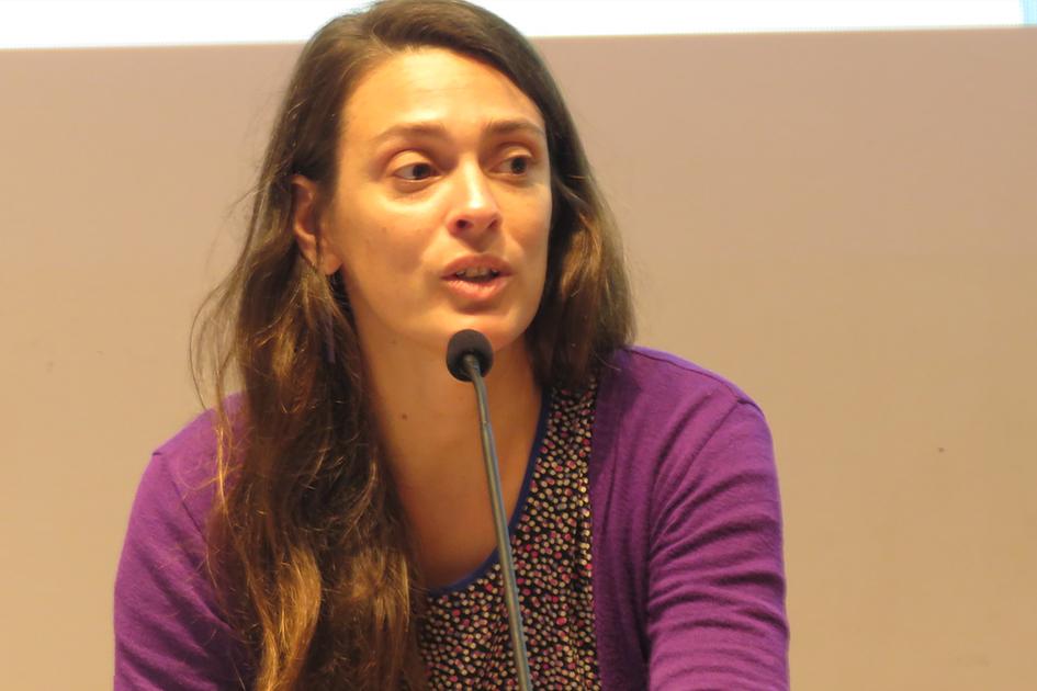 Lucía Pimás (Ceibal); integrante del Grupo de Trabajo de Ciudadanía Digital (o GTCD)