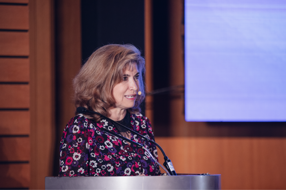 Gabriela Ramos, subdirectora general de Ciencias Sociales y Humanas de la Unesco Gabriela Ramos, subdirectora general de Ciencias Sociales y Humanas de la Unesco en la conferencia