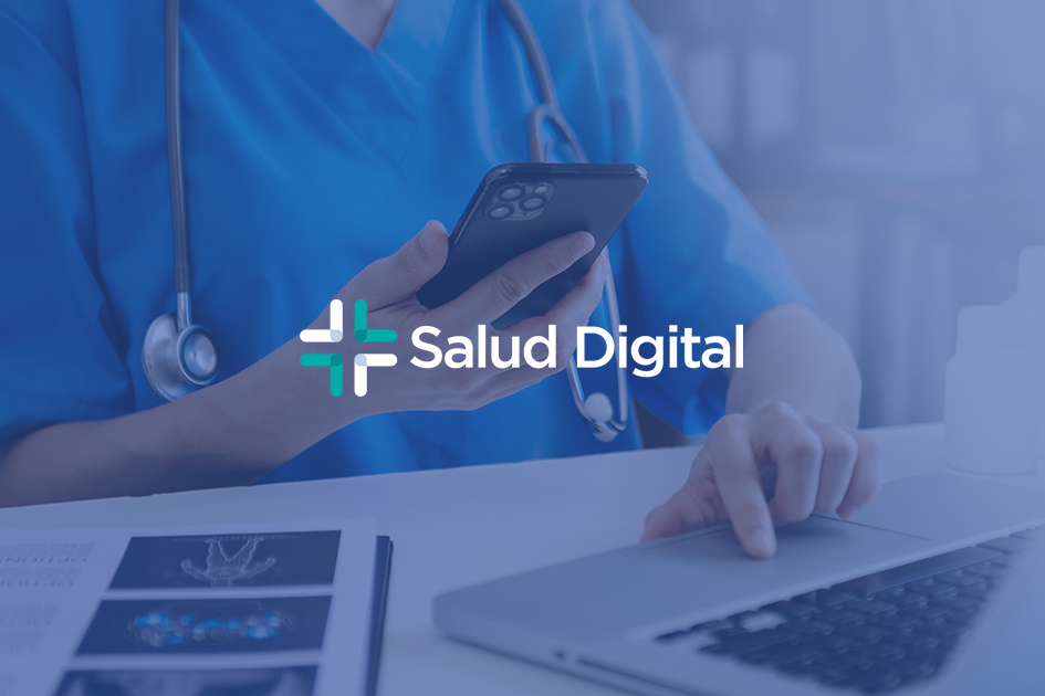 Salud Digital Salud Digital. Persona utilizando un celular.