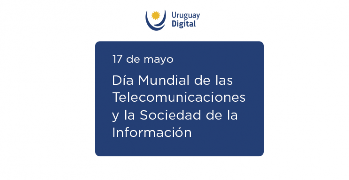 Logo uruguay digital 17 de Mayo Día Mundial de las Telecomunicaciones y Sociedad de la Información
