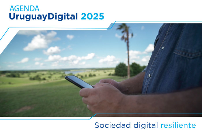 Portada Agenda Uruguay Digital 2025: Sociedad digital resiliente