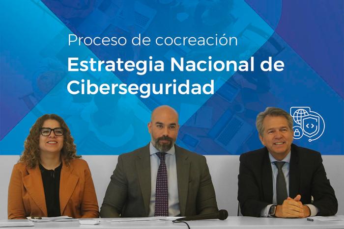 Autoridades participando de las mesas de diálogo de la Estrategia Nacional de Ciberseguridad