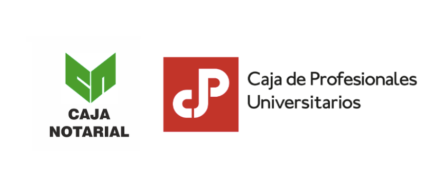 Comunicado Logo de la Caja de Profesionales y la Caja Notarial