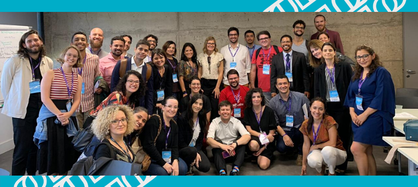 5ta Semana de la Innovación en Brasilia Participantes del taller posan para la foto.