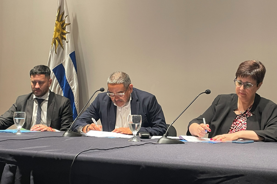 Firma de convenio ARCE y ANC