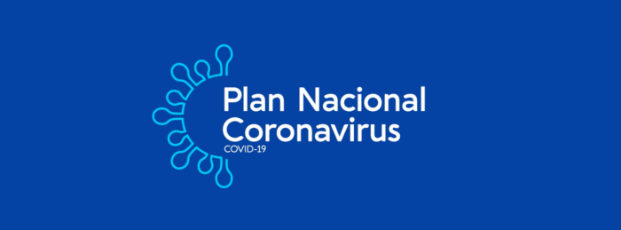 Logo de la campaña Plan Nacional Coronavirus Covid-19