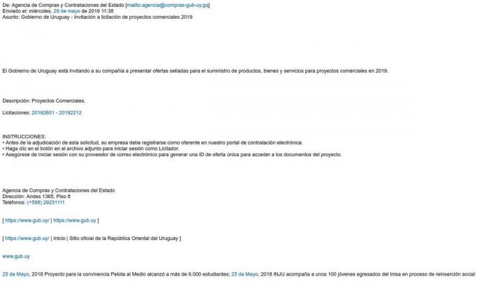 Alerta por campaña de phishing que simula ser el portal de ACCE Alerta por campaña de phishing que simula ser el portal de ACCE