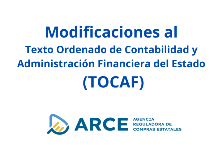 Modificación TOCAF