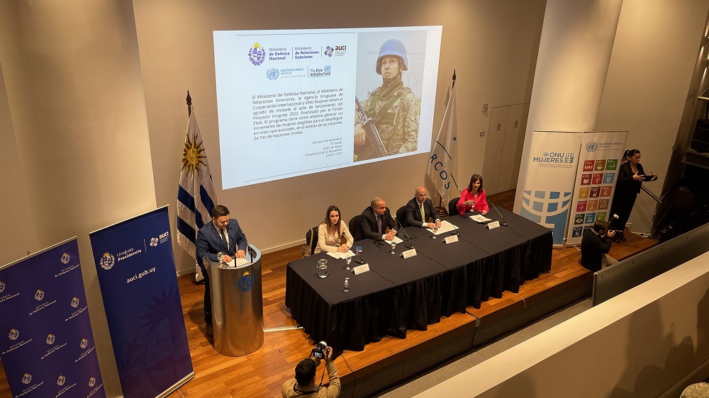 Uruguay fortalecerá la participación de las mujeres en operaciones de Paz de Naciones Unidas