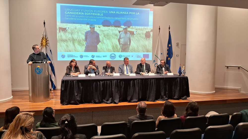 Unión Europea destina 3 millones de euros para renovar apoyo a la ganadería sostenible en Uruguay