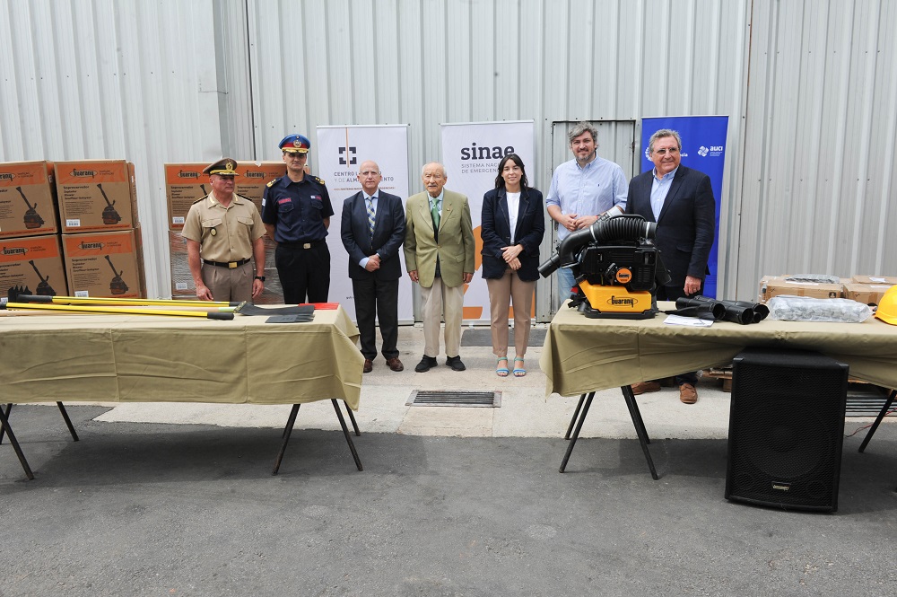 Fondo Conjunto de Cooperación Uruguay- México donó al Sinae equipamiento para prevenir y combatir in