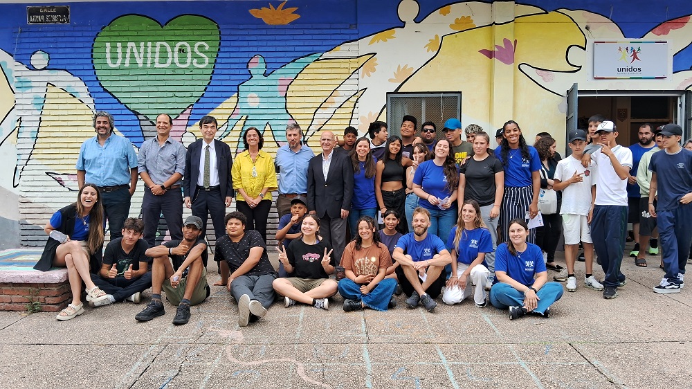 Programa kusanone apoya la ampliación de centro educativo Unidos por los Niños
