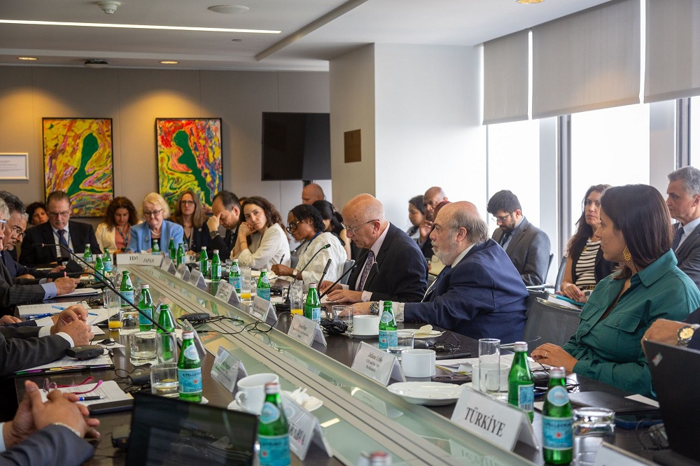 Director ejecutivo de AUCI, Mariano Berro, en el Foro Político de Alto Nivel de Naciones Unidas
