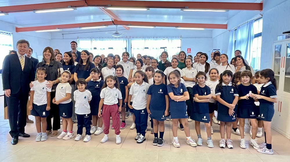 Obras con aportes del programa kusanone de Japón fortalecen a la comunidad educativa de Casavalle