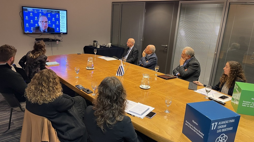 Presentación del proyecto ECHO ante OEA, con la articulación de AUCI.