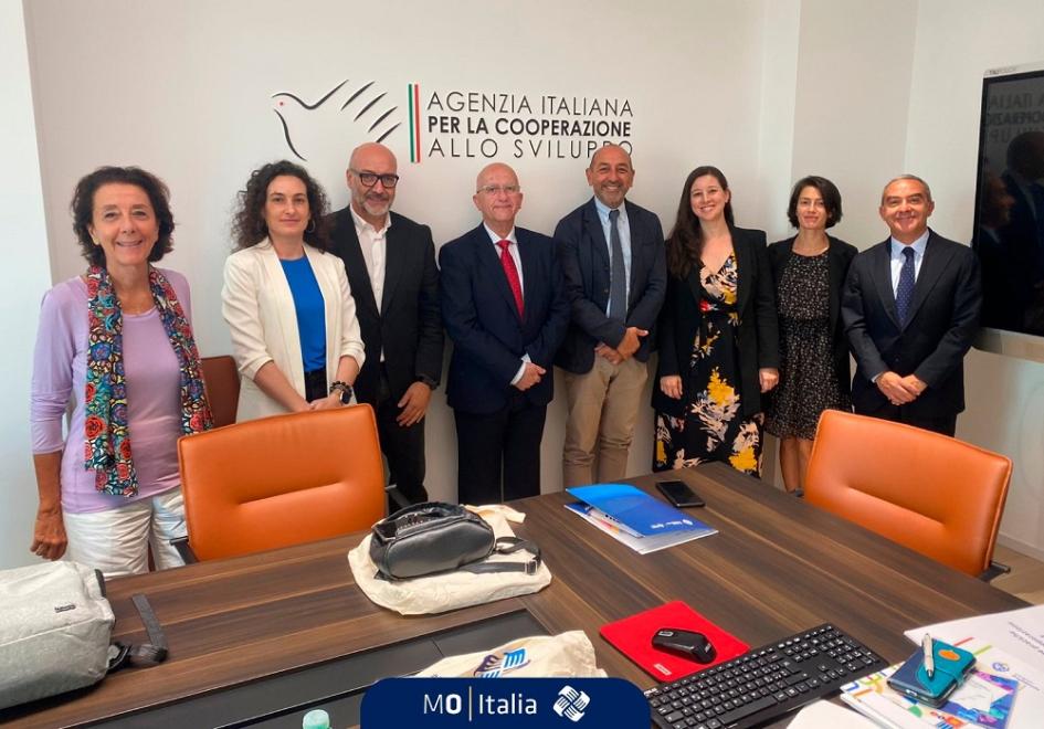 Reunión entre agencias de cooperación de Italia y Uruguay Reunión entre agencias de cooperación de Italia y Uruguay