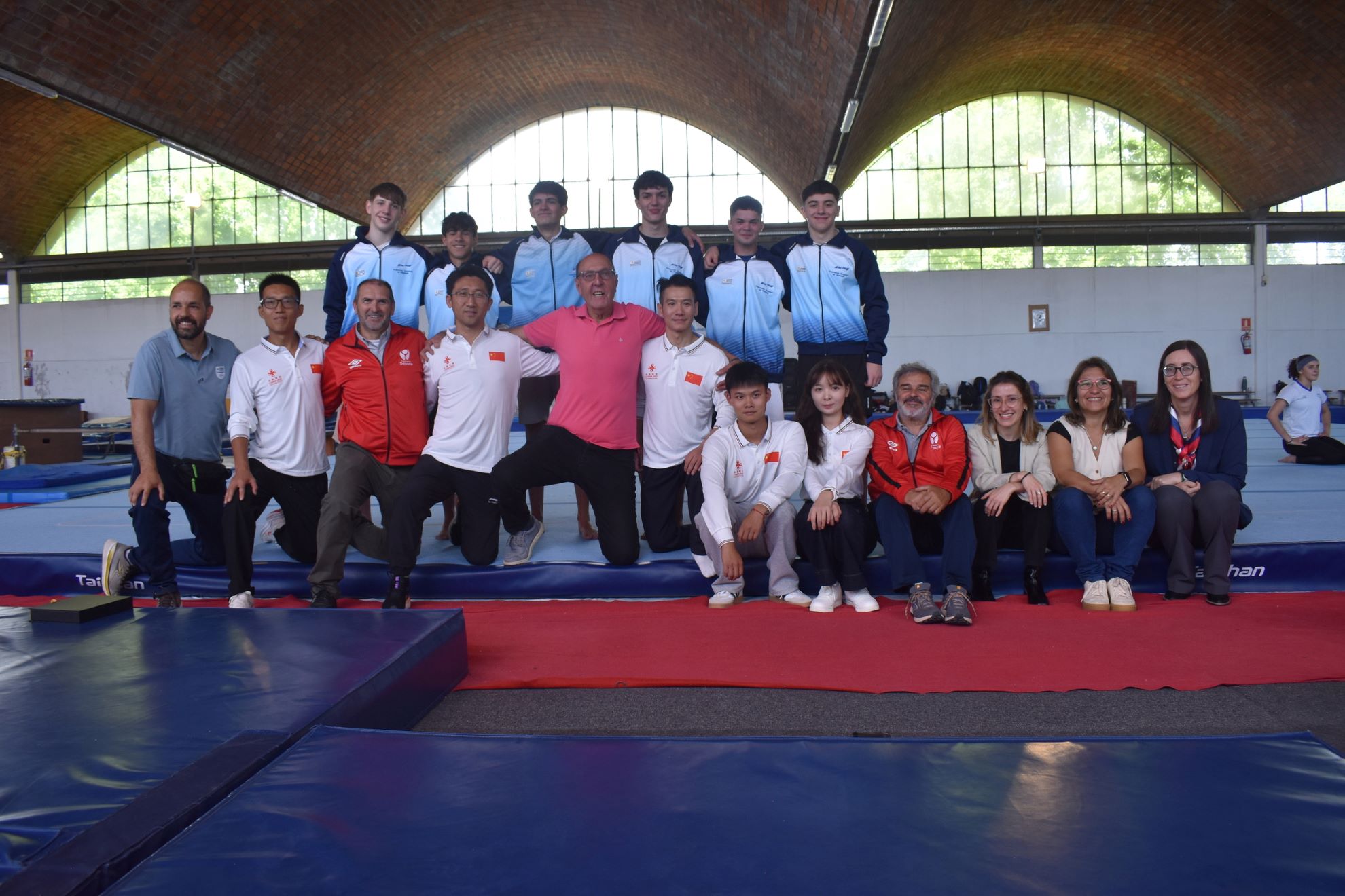Conmemoración de los 10 años del gimnasio Prof. Salvador Mauad, Canelones