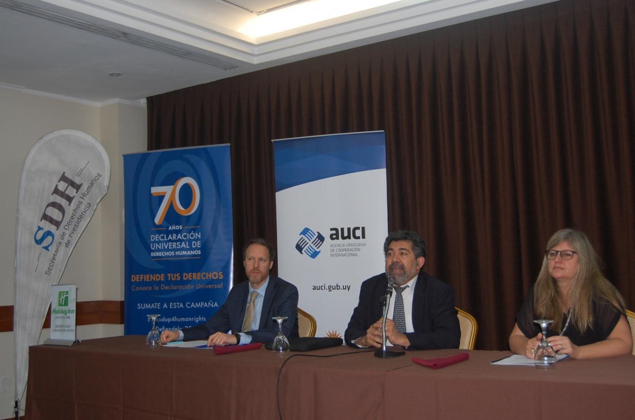 Andrea Vignolo, Nelson Villarreal y Stefan Liller Andrea Vignolo, Nelson Villarreal y Stefan Liller