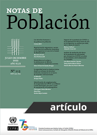 Revista Población de Cepal