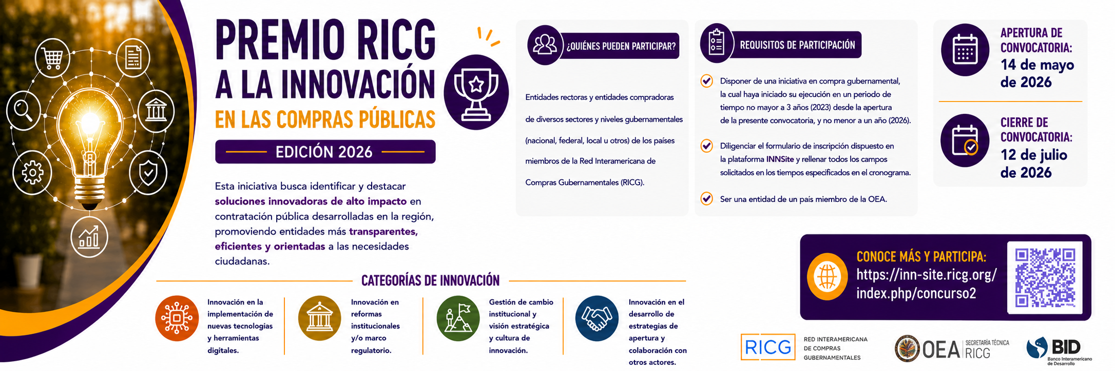 Premio RICG a la innovación en las compras públicas