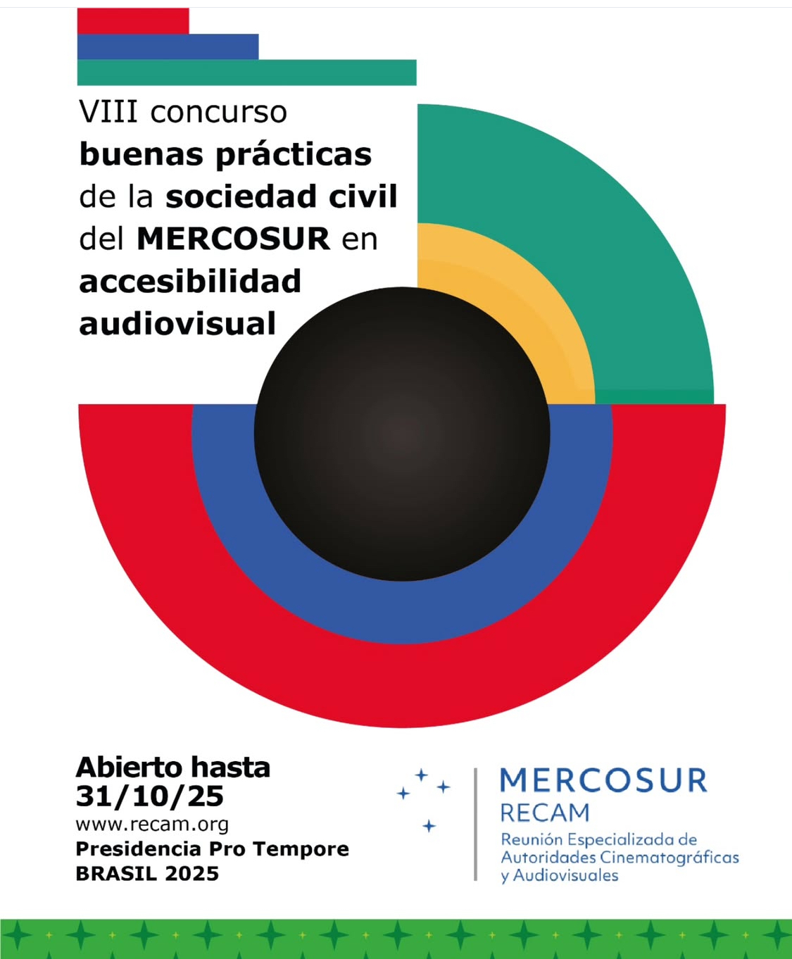 VIII Concurso Buenas prácticas de la Sociedad Civil del MERCOSUR en Accesibilidad Audiovisual