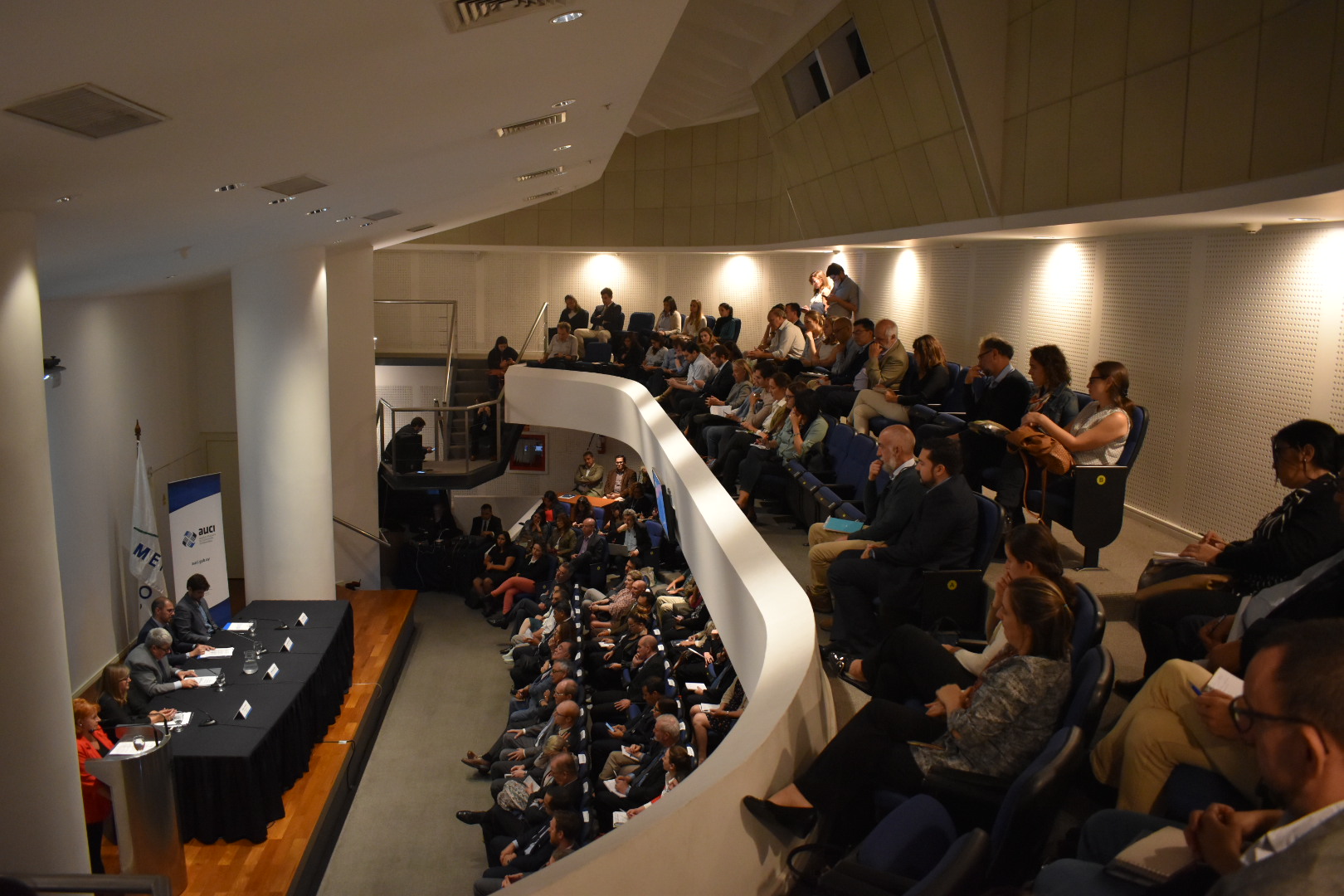 Auditorio en la presentación