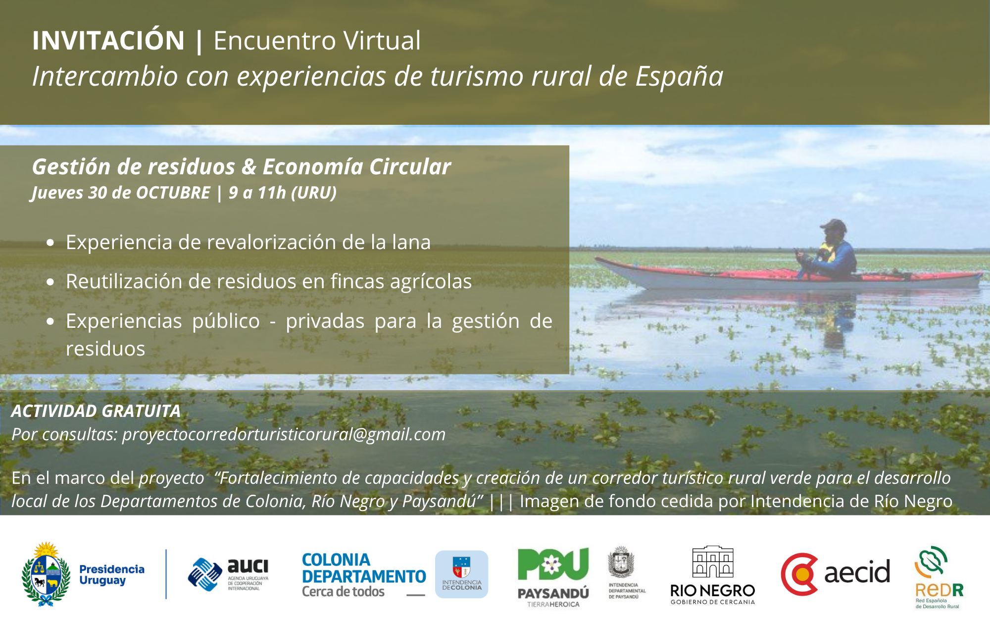 Intercambio con experiencias de turismo rural de España