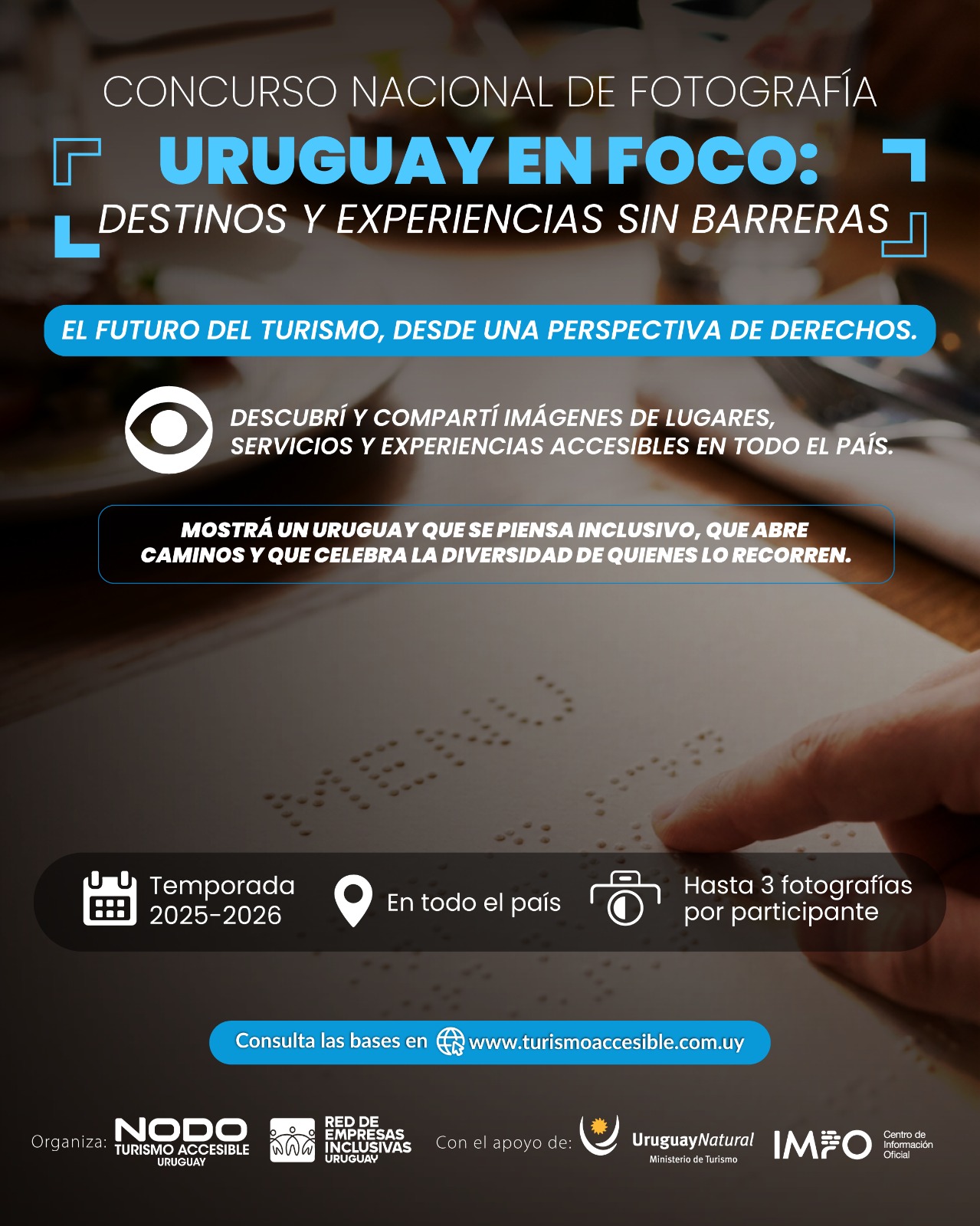 Afiche de concurso nacional de fotografía