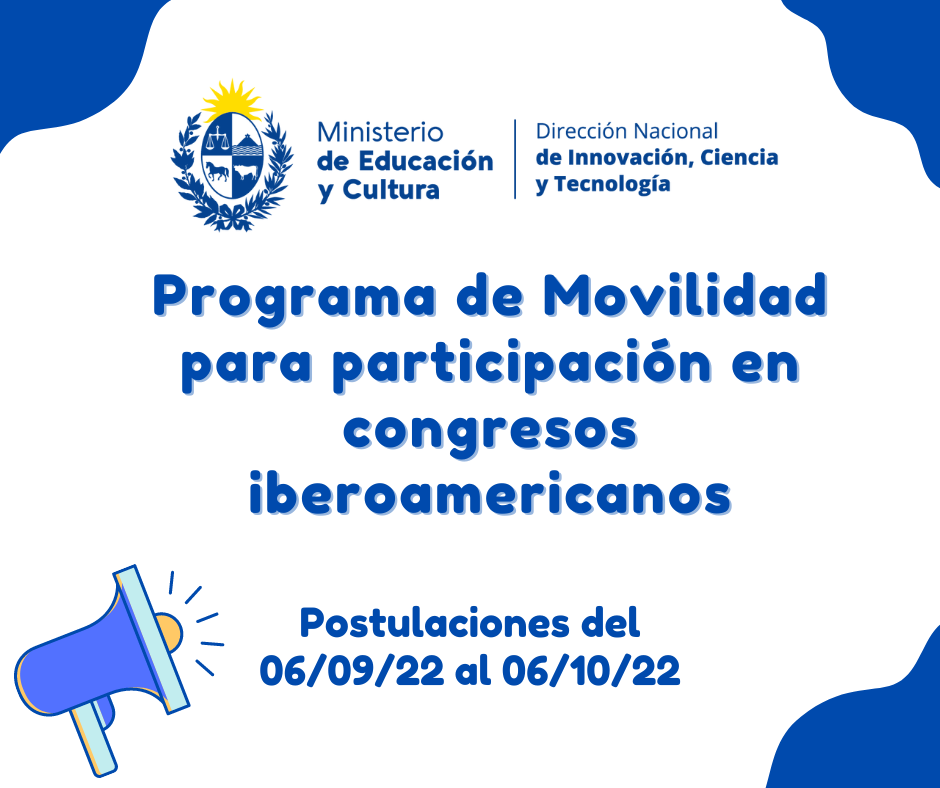 Programa de Movilidad para participar en congresos iberoamericanos