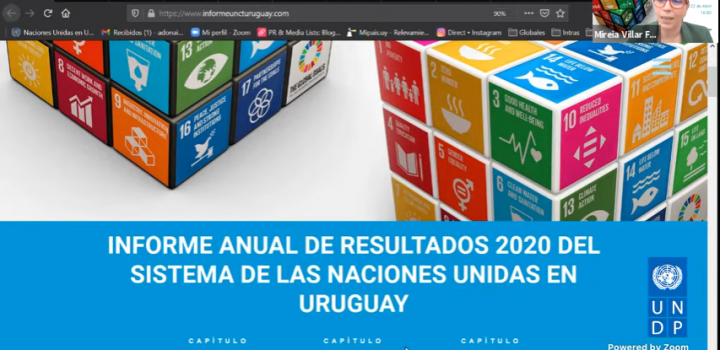 Mireira Villar, coordinadora residente de ONU Urguay
