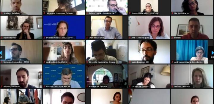 Reunión de trabajo virtual