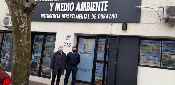 Berro con autoridades de Durazno