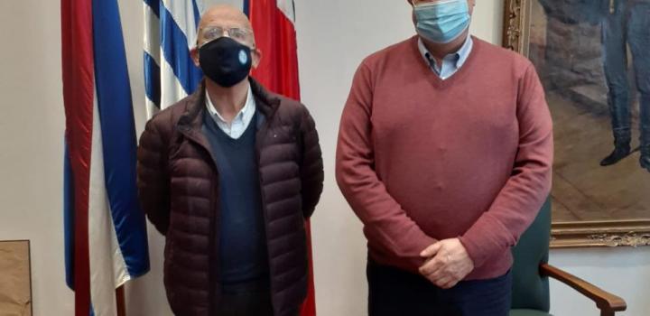 Berro con autoridades de Tacuarembó