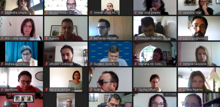 Reunión de trabajo virtual